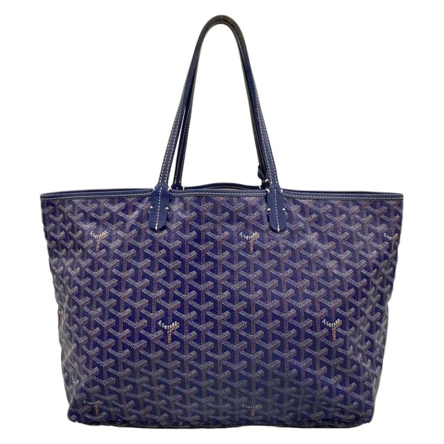 Goyard Tote Bag Saint Louis PM Navy Leather in Navy Leather from The Reluxe, photo 1 of 1