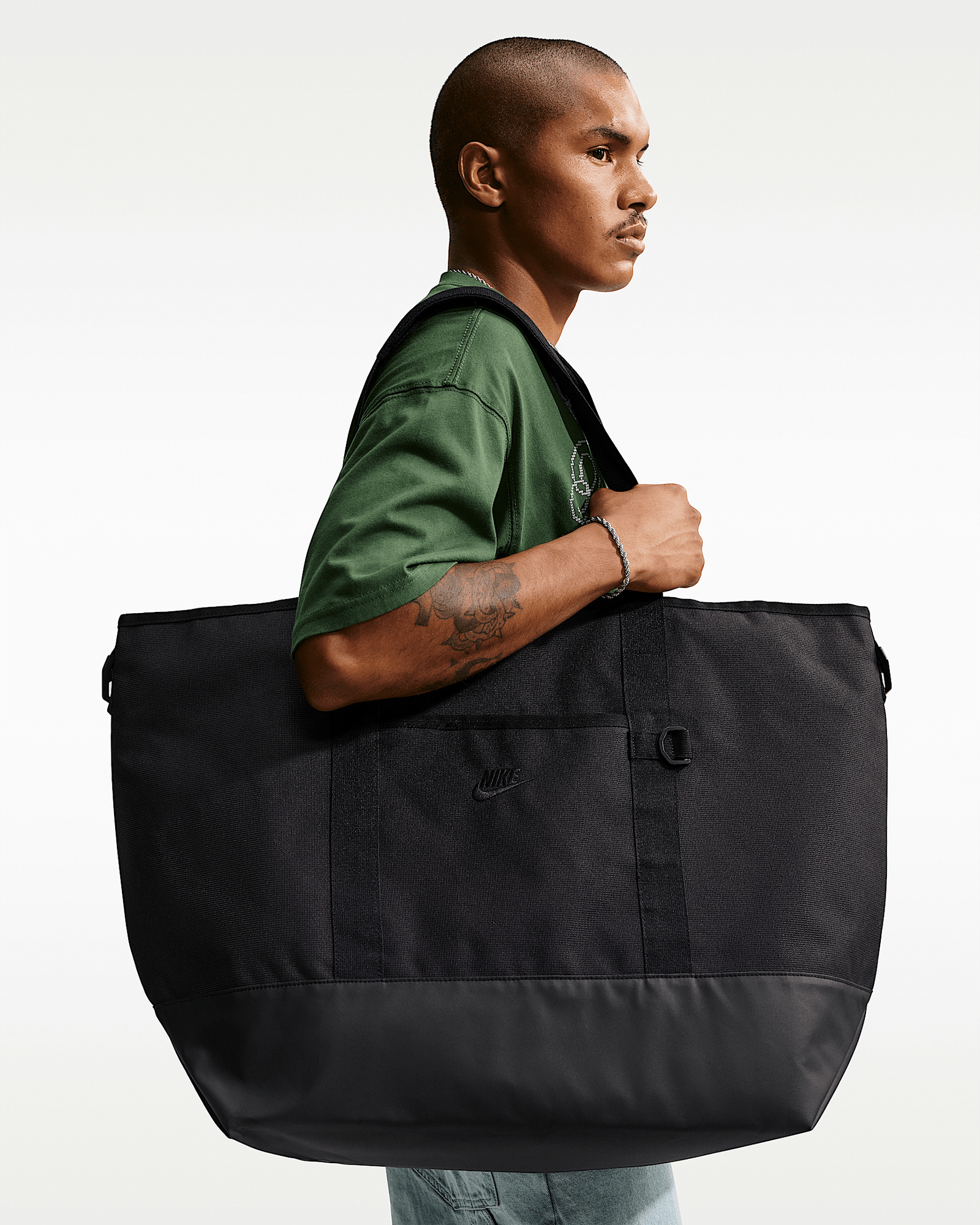 Nike Heritage Eugene in Black/Black/Black, image 1 of 1 from Nike