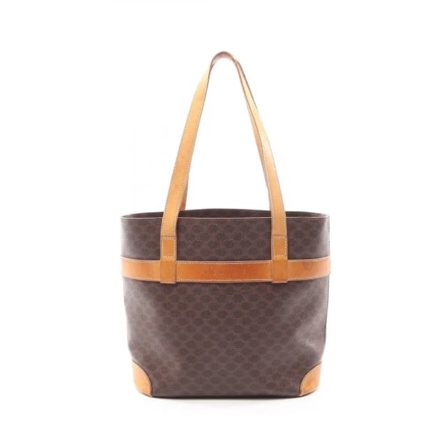 Celine Tote Bag Macadam Brown Canvas Leather in Brown Canvas from The Reluxe, photo 1 of 1