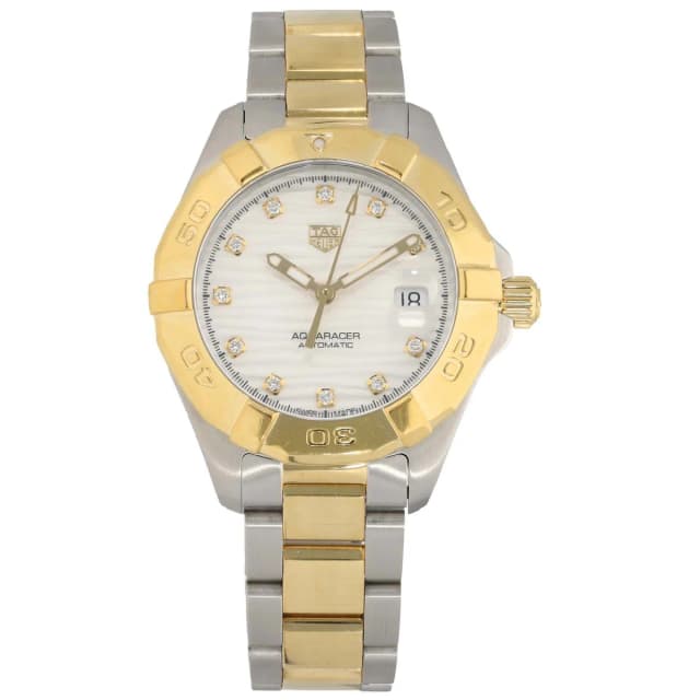TAG Heuer Aquaracer WBD2321 32mm Bi-Colour Watch from H&T, photo 1 of 1