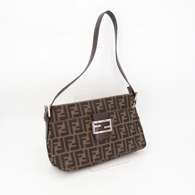 Fendi Zucca Pattern Shoulder Bag in Nylon from The Reluxe, photo 1 of 1