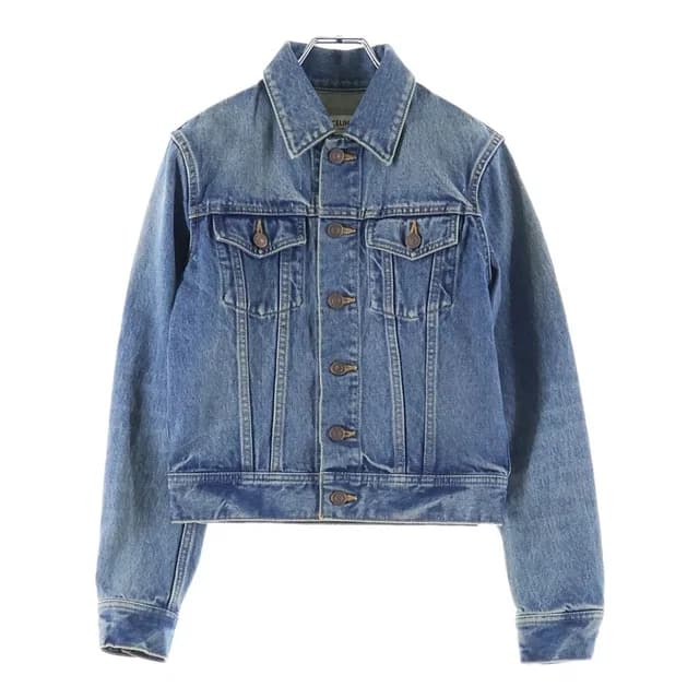 Celine Classic Trucker Denim Jacket Tracker Indigo in Denim from The Reluxe, photo 1 of 1