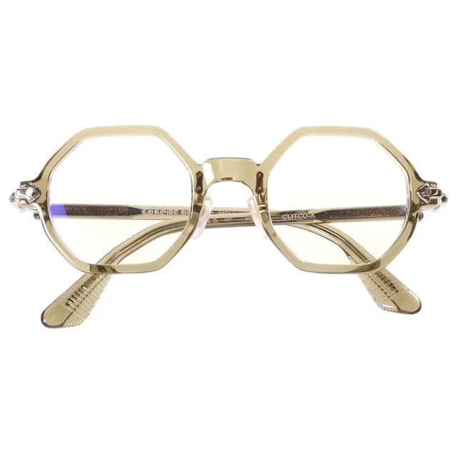 Chrome Hearts Clitco- Octagon Frame Sunglasses Olive Eyewear in Green from The Reluxe, photo 1 of 1