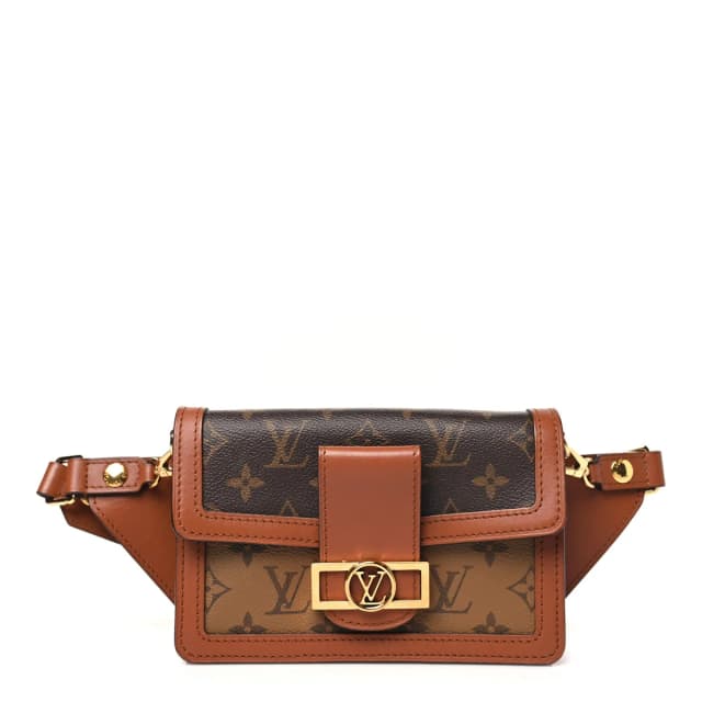 Louis Vuitton Dauphine Bumbag Monogram Coated Canvas Bag - Brown in Brown Coated canvas from H&T, photo 1 of 1