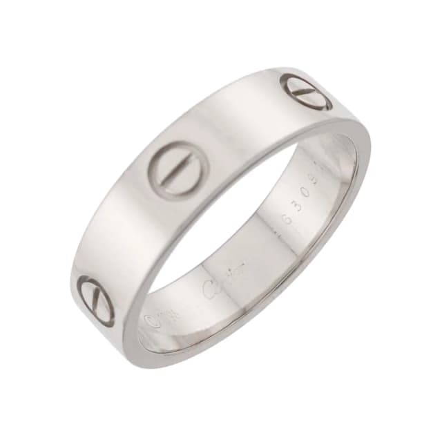 Cartier Love 65 Ring 18K White Gold in White from The Reluxe, photo 1 of 1