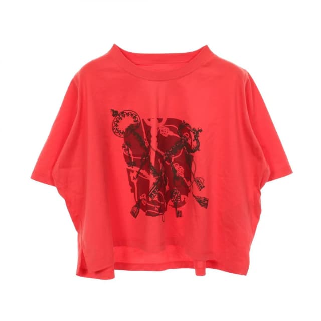 Hermès Short Sleeve T-Shirt Cartouche Leclere Cropped Cotton from The Reluxe, photo 1 of 1