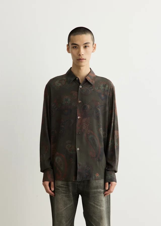 Our Legacy Beyond Shirt in Forgotten Paisley Print, image 1 of 1 from Incu