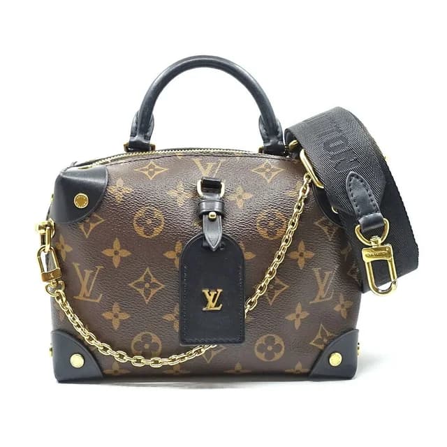 Louis Vuitton Petite Malle Souple 2-Way Shoulder Bag Monogram in Coated canvas from The Reluxe, photo 1 of 1