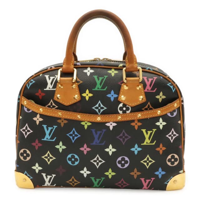 Louis Vuitton Monogram Multicolor Tourville Handbag Noir Black Gold in Black Coated canvas from The Reluxe, photo 1 of 1
