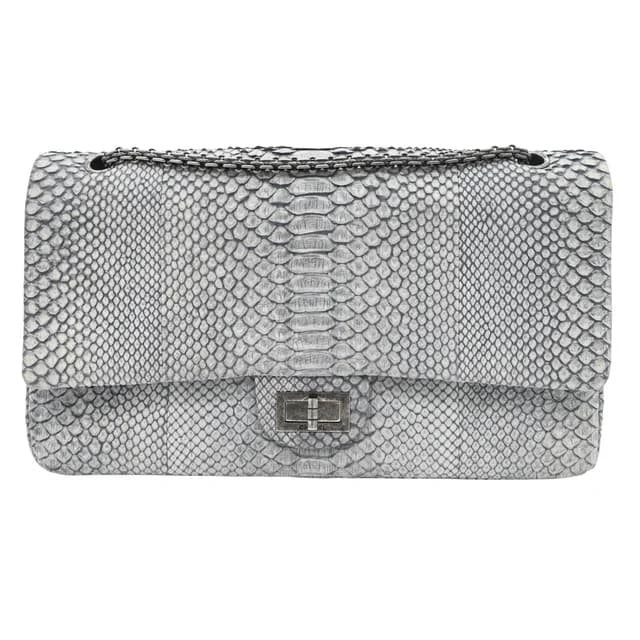 Chanel 2.55 Reissue Python Double Flap Bag in Python from Clotheshorse Anonymous, photo 1 of 1