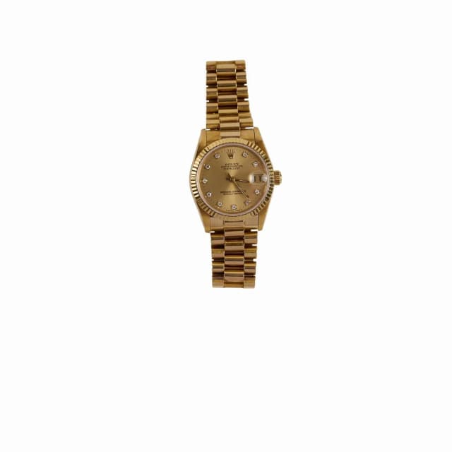Rolex Datejust 31mm Solid Gold Watch in Gold from The Purse Affair, photo 1 of 1