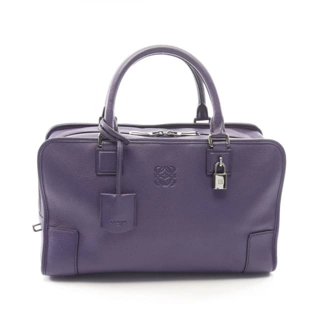 Loewe Handbag Amazona 36 Purple Leather in Purple Leather from The Reluxe, photo 1 of 1