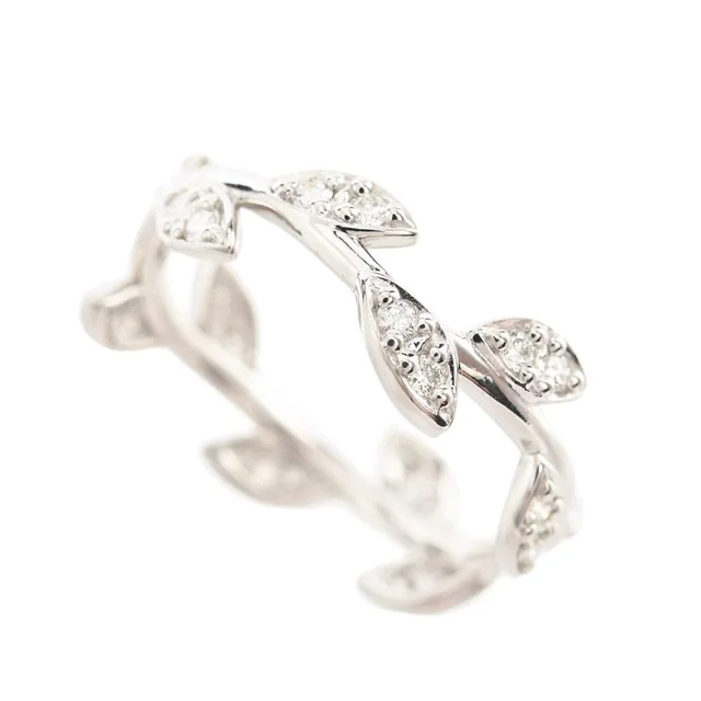 Tiffany & Co. Ring Olive Leaf in Green from The Reluxe, photo 1 of 1