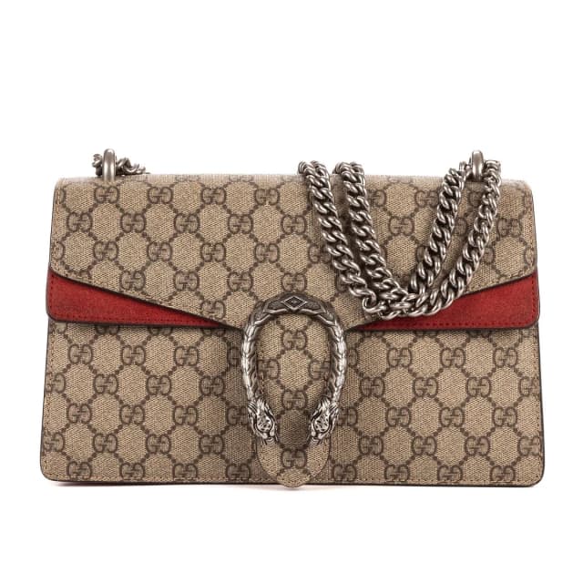 Gucci Dionysus Beige Red Supreme Canvas in Beige Canvas from The Reluxe, photo 1 of 1