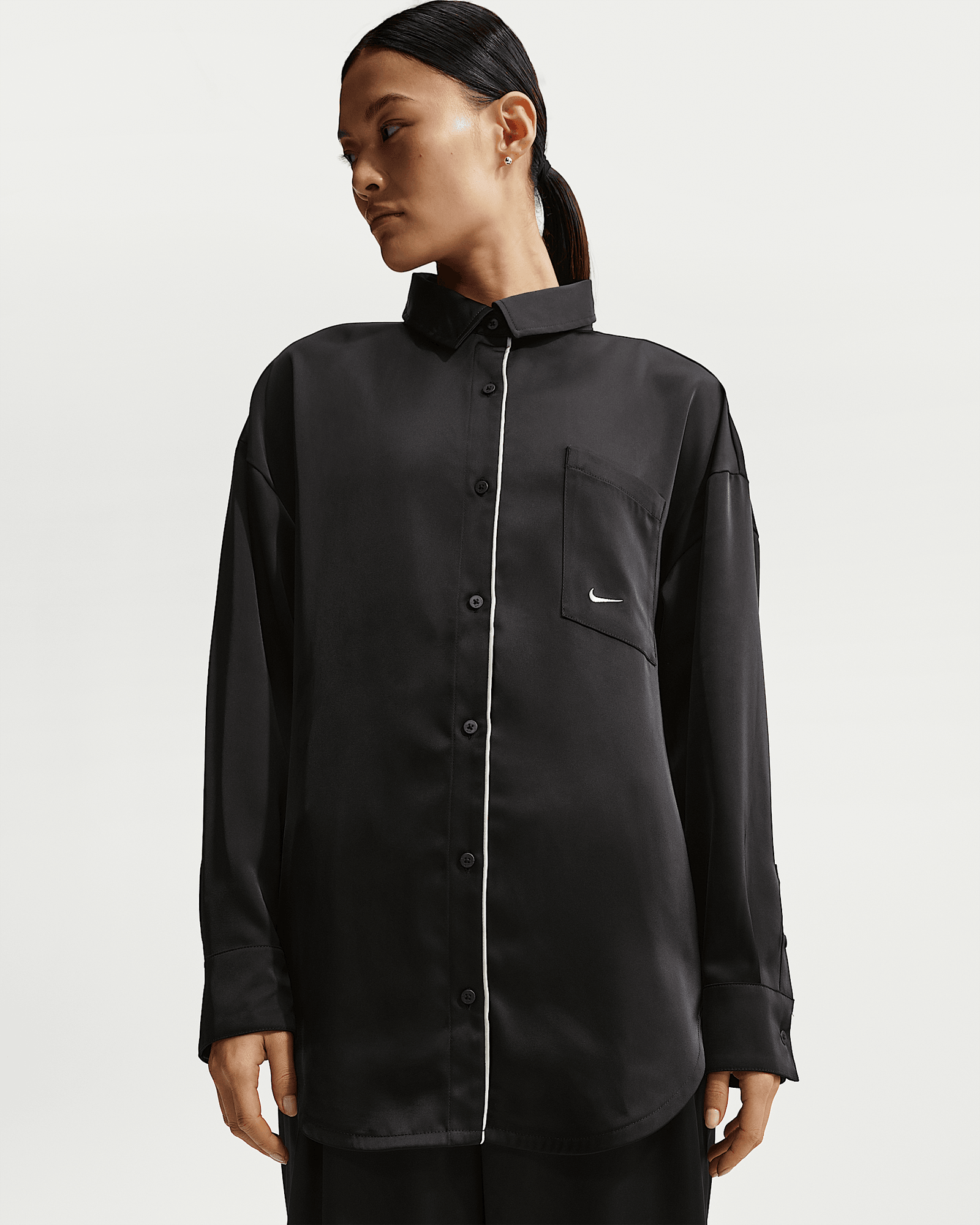 Nike Sportswear in Black/Sail, image 1 of 1 from Nike