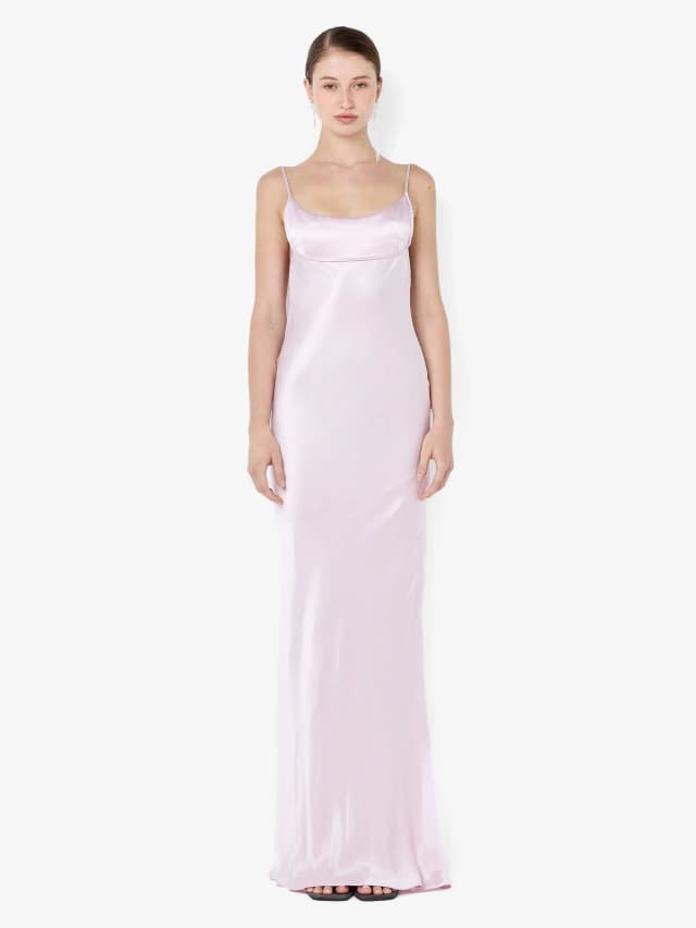 Bec&Bridge MARCY COWL NECK MAXI DRESS - BALLET, image 1 of 1 from BEC + BRIDGE