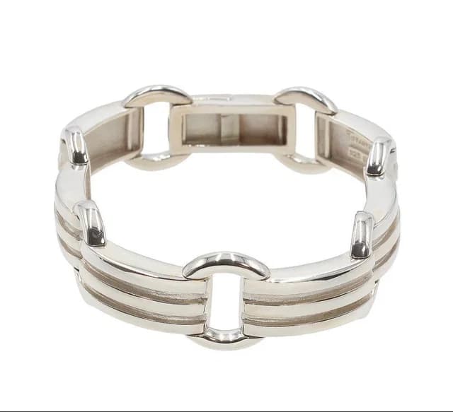 Tiffany & Co. Atlas Groove Link Bracelet from The Reluxe, photo 1 of 1