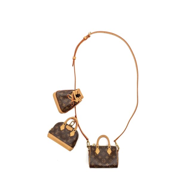 Louis Vuitton Trio Mini Icones Alma-Speedy-Noé Monogram Canvas/Leather GHW in Coated canvas from EMIER, photo 1 of 1