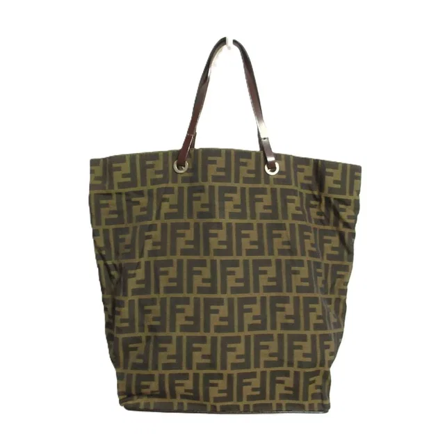 Fendi Zucca Canvas Tote Bag Brown in Brown Canvas from The Reluxe, photo 1 of 1