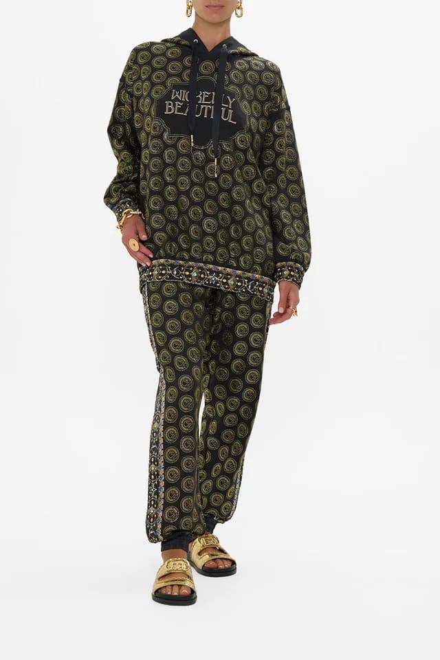 Camilla eBoutique SILK BAND OVERSIZED HOODIE WITH POCKETS DEFY GRAVITY, image 1 of 1 from CAMILLA
