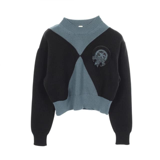 Hermès Knit Candy Libris Cropped Cotton Silk Sweater in Silk from The Reluxe, photo 1 of 1
