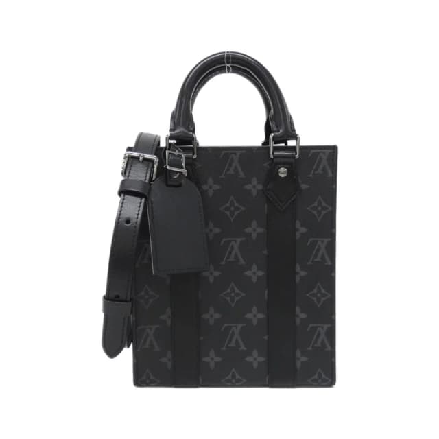 Louis Vuitton Monogram Eclipse Sac Plat Mini Bag in Coated canvas from The Reluxe, photo 1 of 1