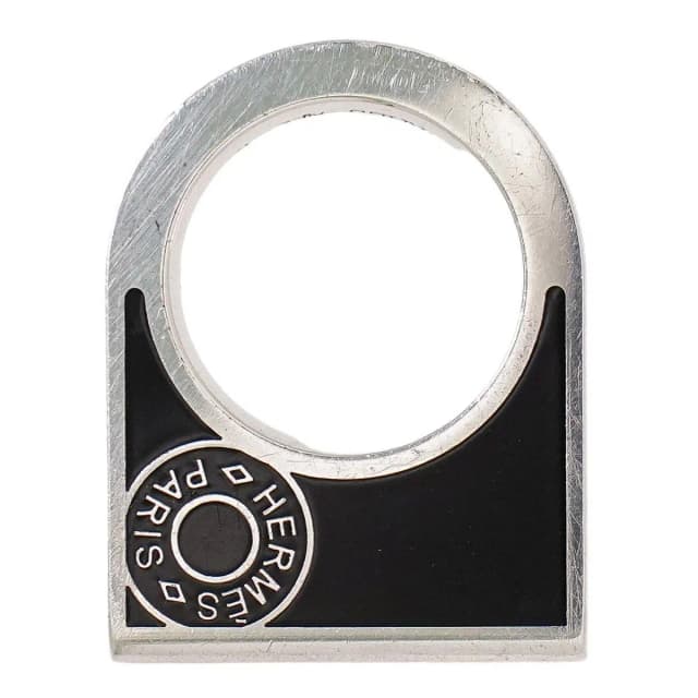 Hermès Sellier Ring 49 Silver in Silver from The Reluxe, photo 1 of 1