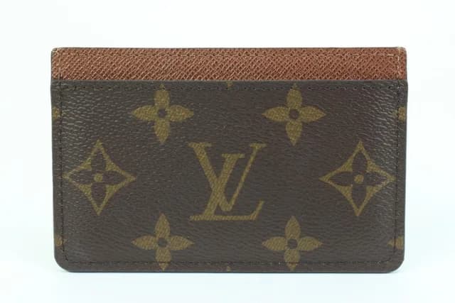Louis Vuitton Monogram Porte Cartes Card Holder Wallet Case in Canvas from Bagriculture, photo 1 of 1