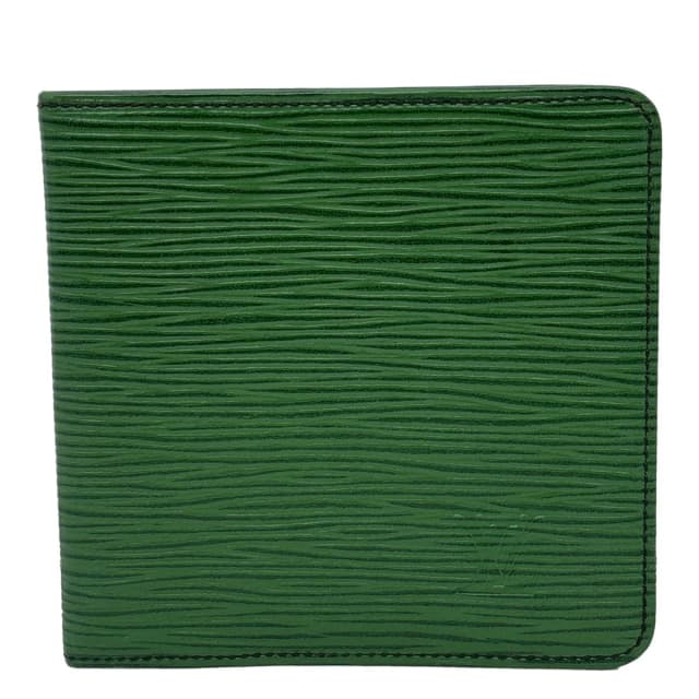 Louis Vuitton Epi Leather Bifold Wallet Green in Green Leather from Dallas Designer Handbags, photo 1 of 1