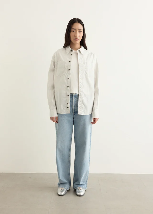 Low Classic Classic Shirt in LIGHT GREY, image 1 of 1 from Incu