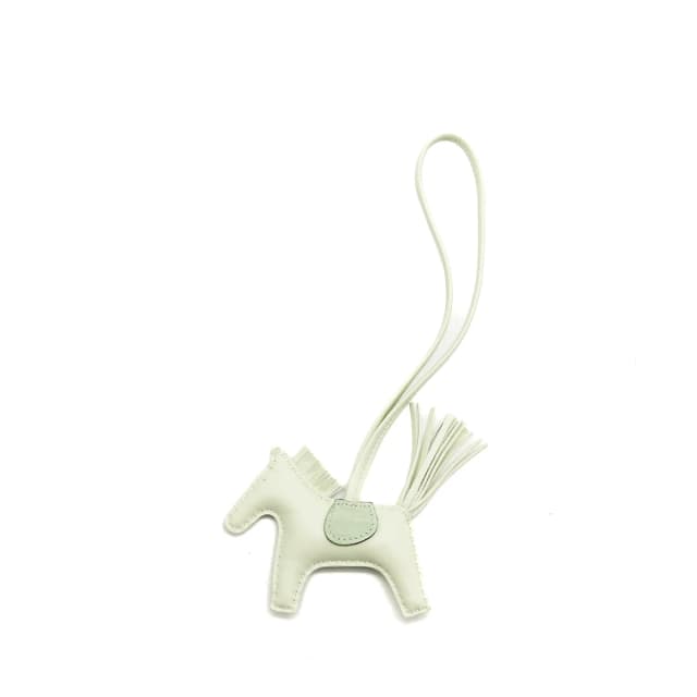 Hermès Rodeo ALLIGATOR TOUCH PM Bag Charm Peppermint Stamp U in Crocodile from EMIER, photo 1 of 1