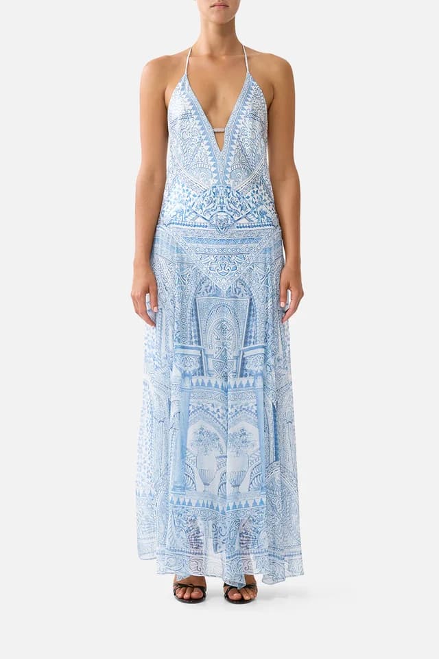 Camilla eBoutique HARDWARE DETAIL SLIP DRESS THE HUM OF THE ALHAMBRA, image 1 of 1 from CAMILLA