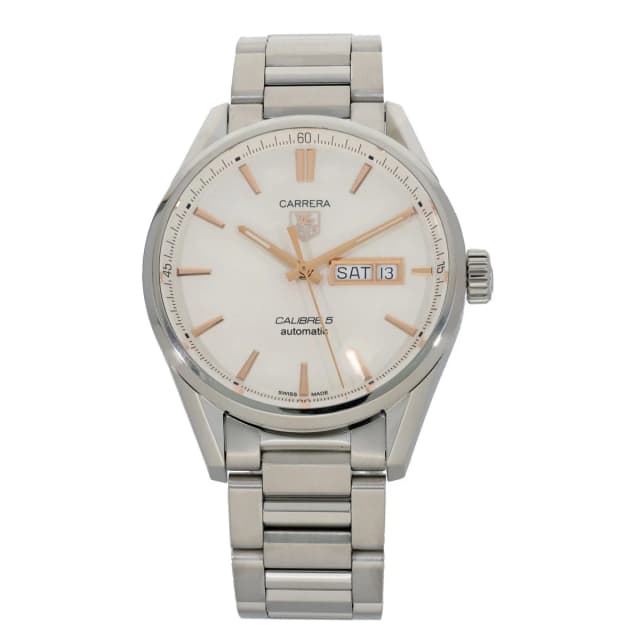 TAG Heuer Carrera WAR201D-1 41mm Stainless Steel Watch from H&T, photo 1 of 1