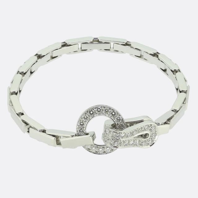 Cartier Agrafe Diamond Bracelet from The Vintage Jeweller, photo 1 of 1
