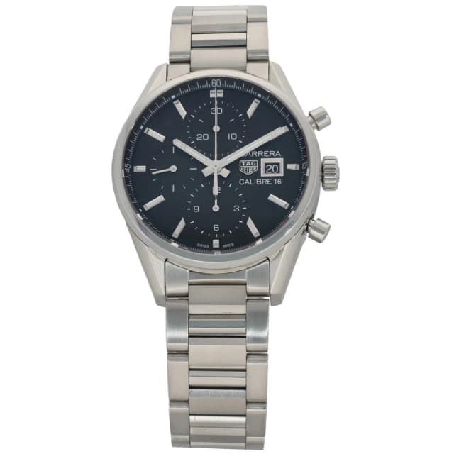 TAG Heuer Carrera CBK2110 41mm Stainless Steel Watch from H&T, photo 1 of 1