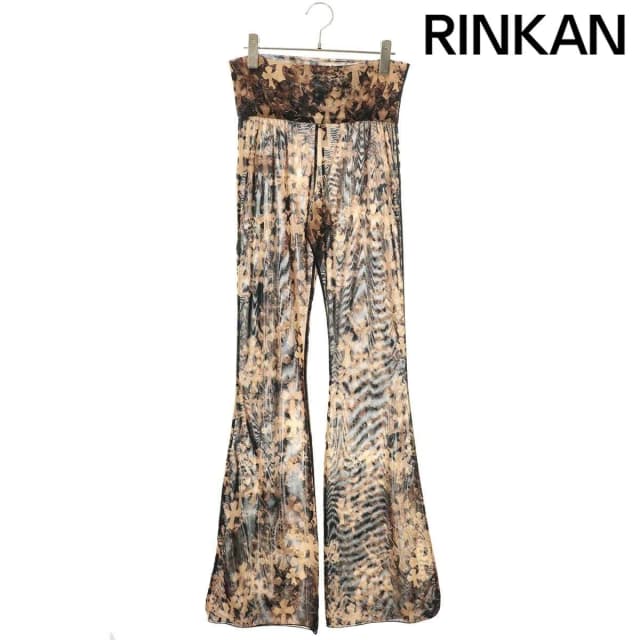 Chrome Hearts Cemetery Cross Mesh Lace Flare Long Pants Pattern Sheer XS in Nylon from The Reluxe, photo 1 of 1