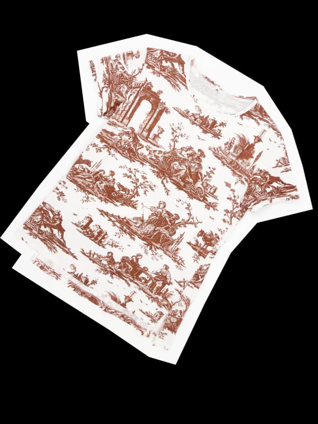 Vivienne Westwood S/ 1996 toile print t-shirt from James Veloria, photo 1 of 1