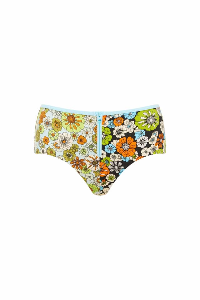 2504 - RESORT 26 ORANGE BLOSSOM ZIP BOY BRIEF, image 1 of 1 from Alemais