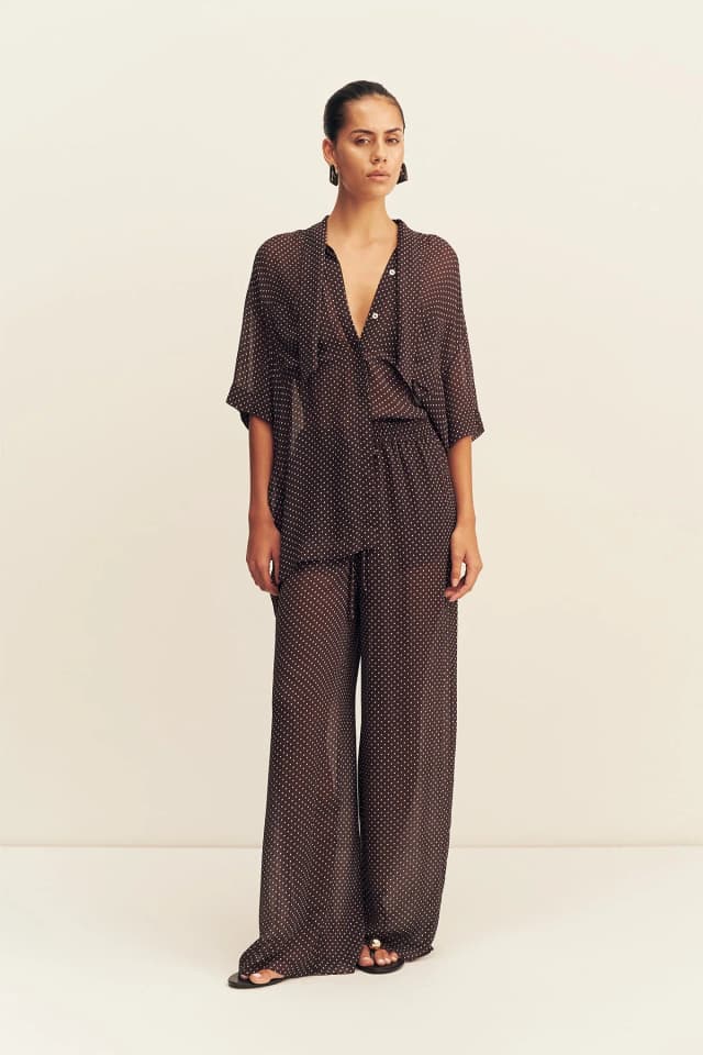 Shona Joy MADDOX DRAWSTRING PANT, image 1 of 1 from Shona Joy
