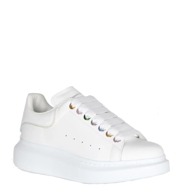 Alexander McQueen ES Sneakers Multi Eyelet, White, image 1 of 1 from Cultstatus