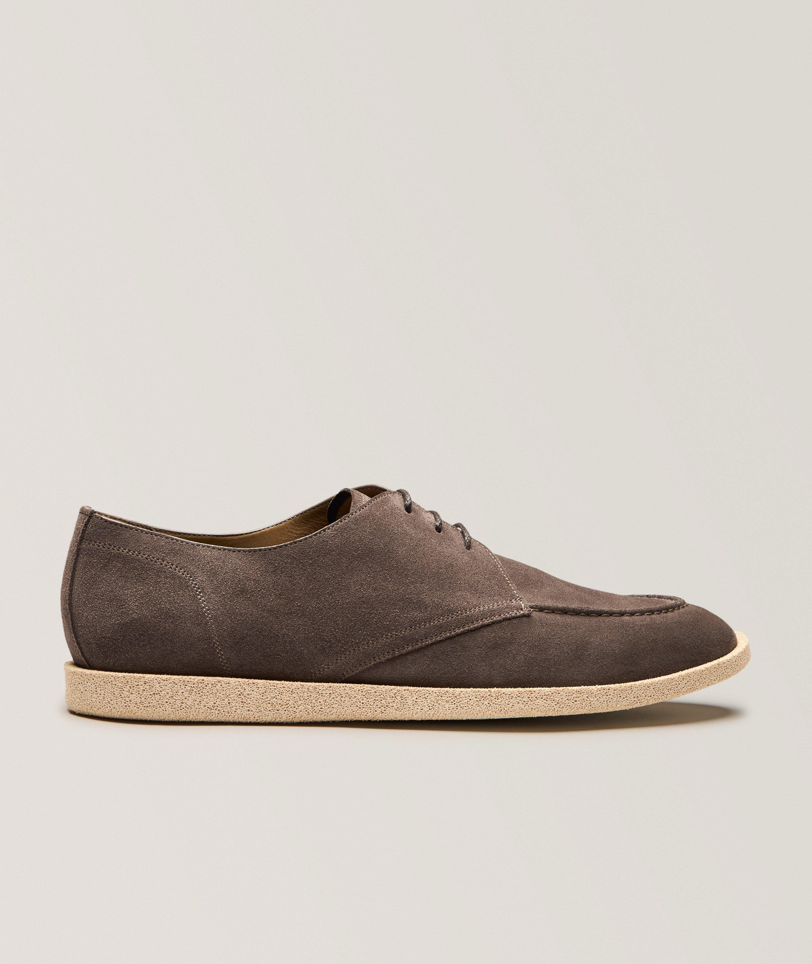 Suede Derbies in Brown, image 1 of 1 from Harry Rosen