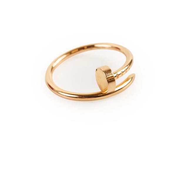 Cartier Juste Un Clou SM Ring Size 52 Pink Gold Ring in Pink from The Purse Affair, photo 1 of 1