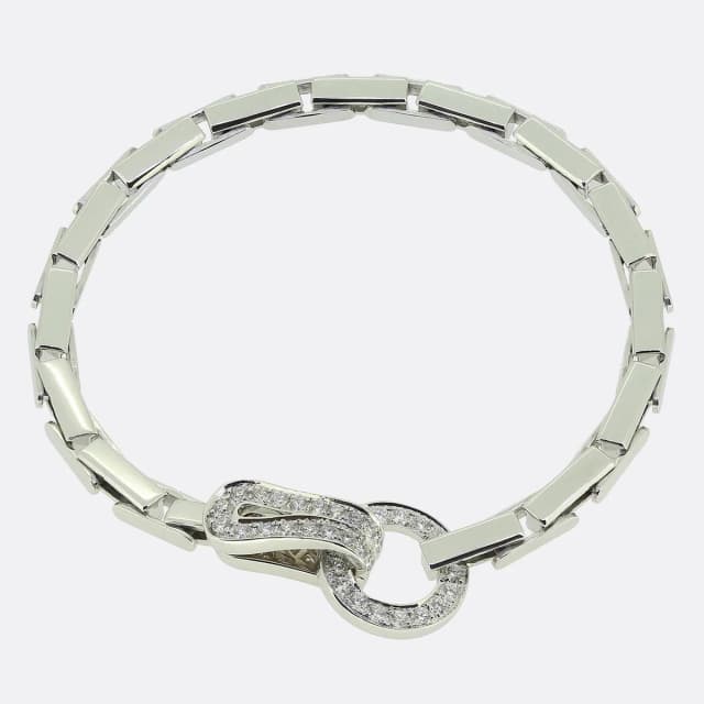 Cartier Agrafe Diamond Bracelet from The Vintage Jeweller, photo 1 of 1