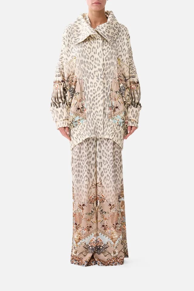 Camilla eBoutique OVERSIZED JERSEY PARKER JACKET ARANJUEZ ANIMALIA, image 1 of 1 from CAMILLA