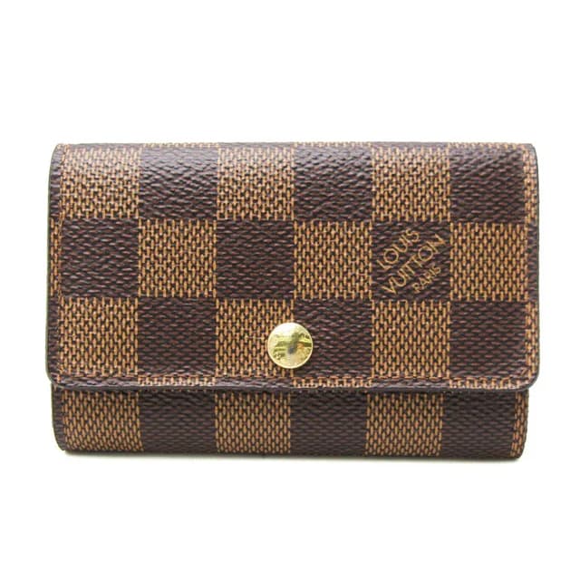 Louis Vuitton Damier Multicles 6 N62630 Men,Women Damier Canvas Key Case Ebene in Brown Damier Canvas from Elady, photo 1 of 1