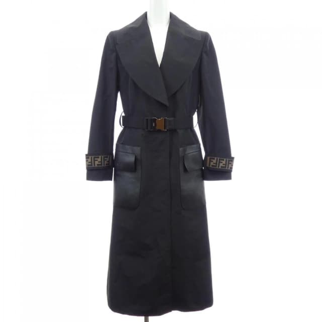 Fendi Coat Black in Black from The Reluxe, photo 1 of 1