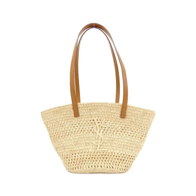 Saint Laurent Panier Small Gaagn Bag in Raffia from The Reluxe, photo 1 of 1