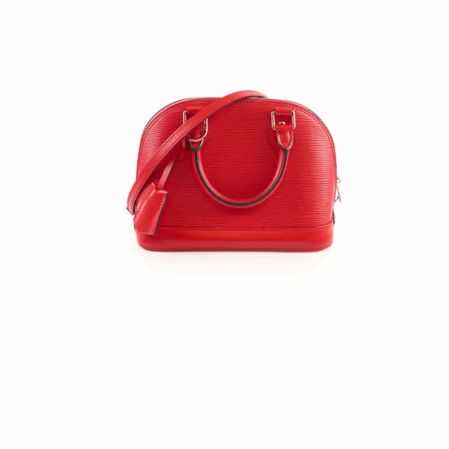 Louis Vuitton Alma BB Epi Red in Red Canvas from The Purse Affair, photo 1 of 1