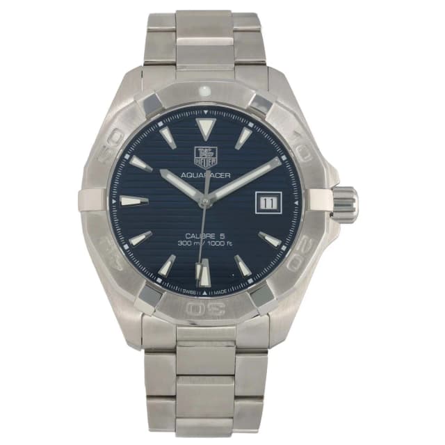 TAG Heuer Aquaracer WAY2112-0 41mm Stainless Steel Watch from H&T, photo 1 of 1