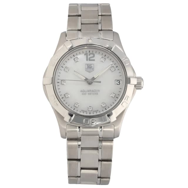 TAG Heuer Aquaracer WAF1312 32mm Stainless Steel Watch from H&T, photo 1 of 1